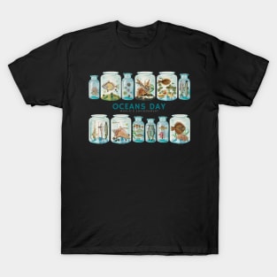 Keep an Oceans into a Bottle Oceans Day T-Shirt